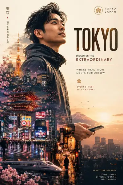 東京ダブルエクスポージャー・デスティネーションマーケティングポスター