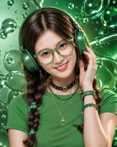 Ultra-Realistic Emerald Portrait Prompt