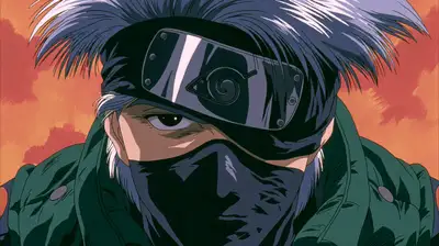 任意のキャラクターを象徴的な80年代アニメの一場面に変えるテンプレート