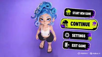 Splatoon Raiders 武器选择界面视频提示