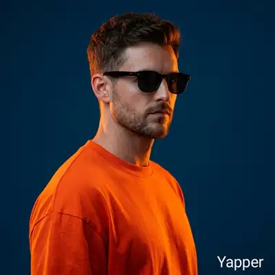Cinematic Portrait of Stylish Young Man