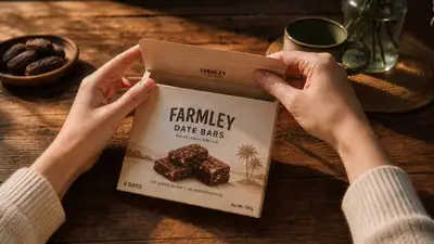 Farmley Date Bars ASMR POV Video Prompt