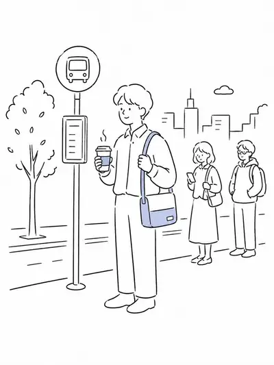 简单的手绘马克笔涂鸦卡通风格
