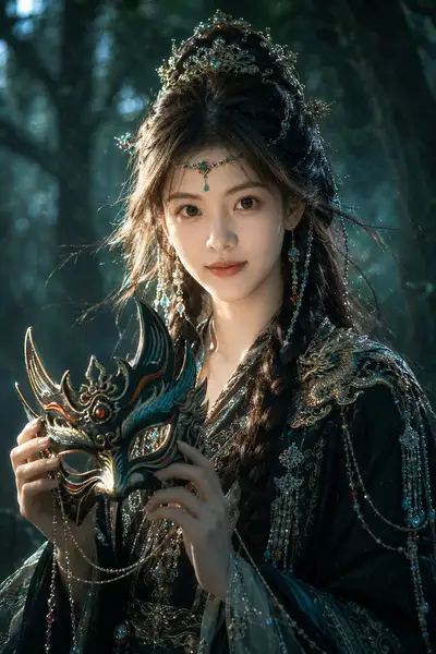 Eastern Fantasy Cinematic Portrait Prompt