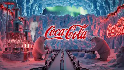 The Polar Factory - Coca-Cola Christmas Video Prompt