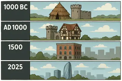 Evolution of Buildings Across Eras