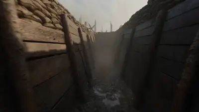 WWII First-Person Trench POV Survival Sequence