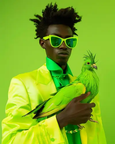 Neon Fashion Color Palette Prompt