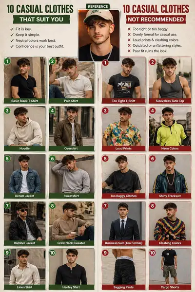 Fashion Outfit Suggestions Poster Prompt