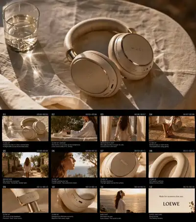 Golden Hour Luxus-Lifestyle-TVC-Prompt