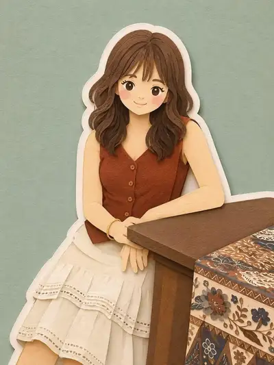 Paper-Cut Layered Illustration Style Prompt