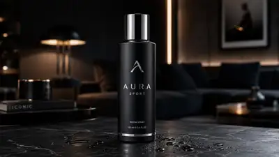Luxury Matte Black Room Spray Product Photo