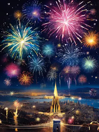 New Year's Eve Fireworks Display