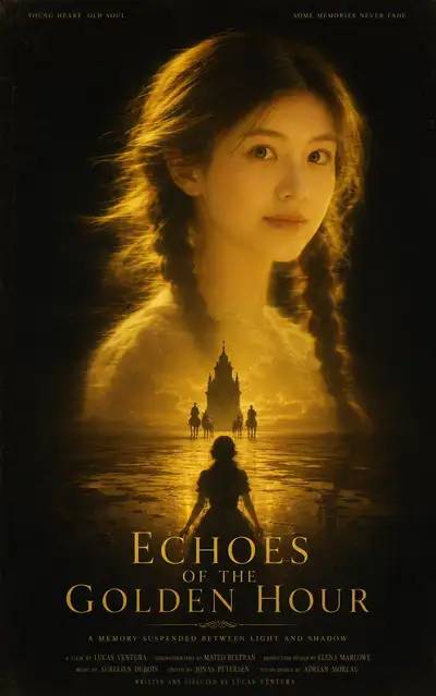 Art-house Double Exposure Movie Poster