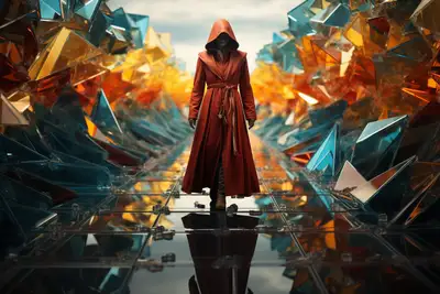 Cinematic Jedi Shattering Mirror Hall