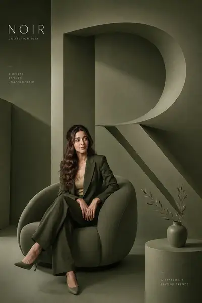 Premium Editorial Fashion Branding Poster