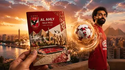 Mohamed Salah World Cup Pass Poster With Cairo Skyline