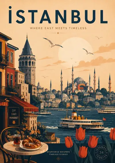 Wild Fever Studio-Style Travel Poster for Any City