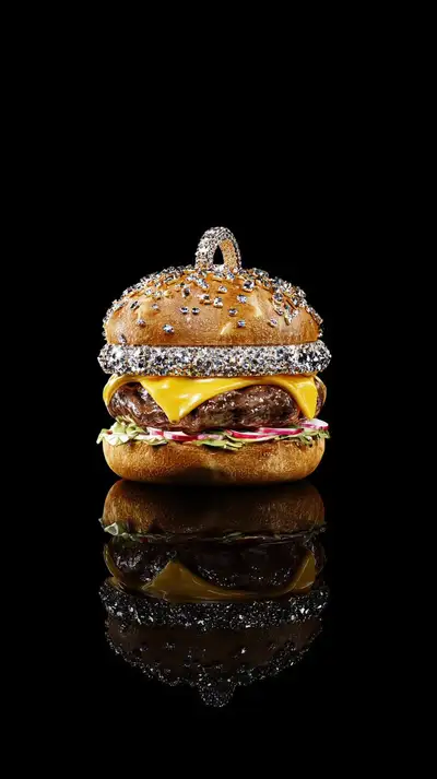Y2K Bling Cheeseburger Product Shot
