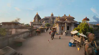 FPV Cinematic Flythrough of Tomara Dynasty Capital