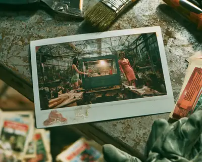 Elegant Waste Lab: Instant Camera in a Greenhouse
