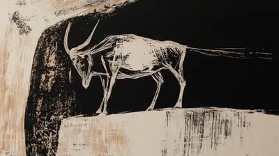 Cave Paintings Style Reference Prompt