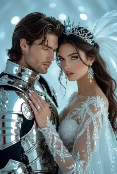 Celestial Couple Haute Couture Fashion Photography