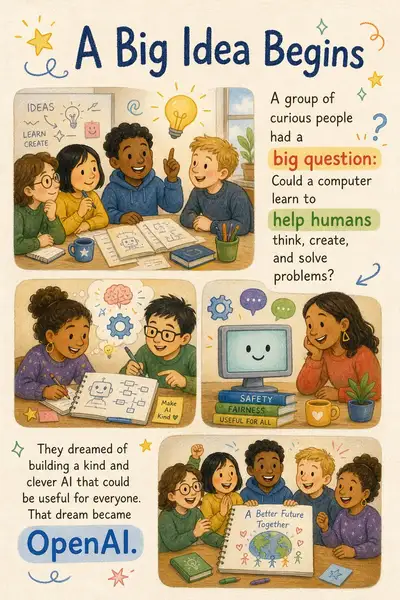 Children's Picture Book Page Illustration Prompt
