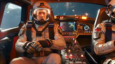 Space Pilot Evasive Maneuvers