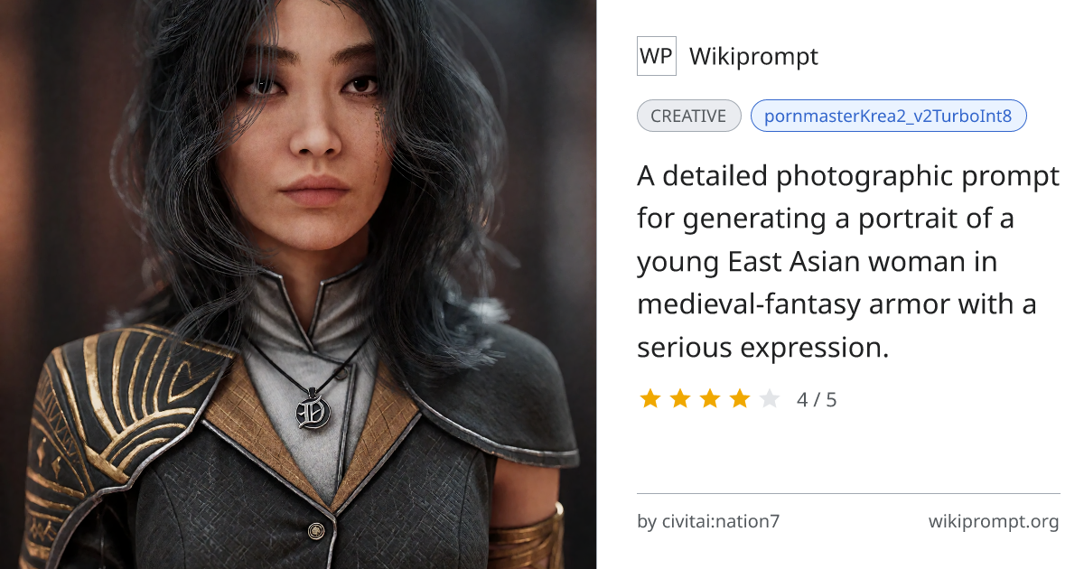 Medieval Fantasy Woman Portrait Description | Wikiprompt