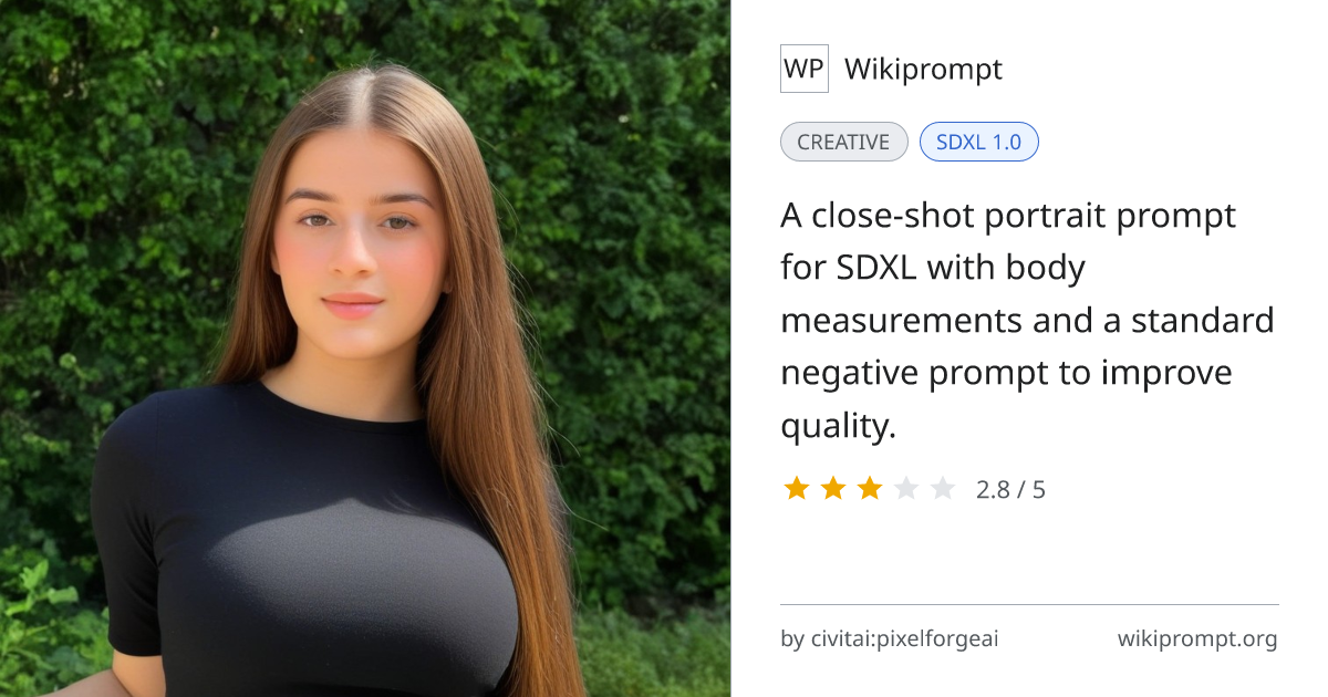 Modern Wear Portrait of 25-Year-Old Woman | Wikiprompt