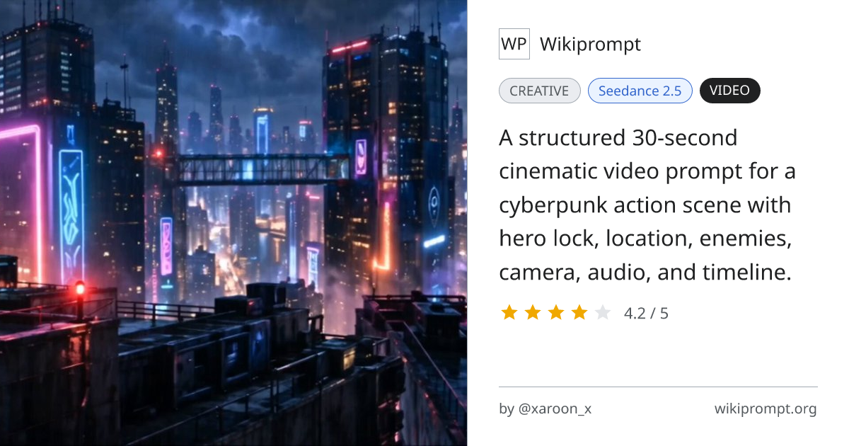 NEON BREACH - Cyberpunk Action Thriller | Wikiprompt