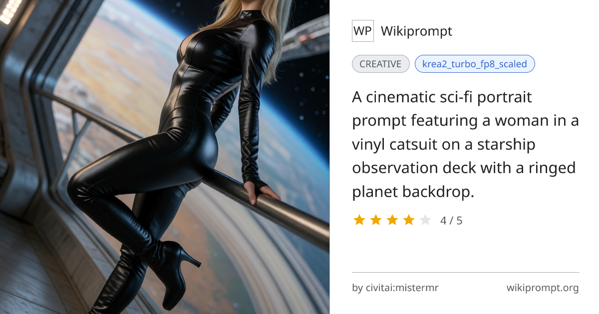 Starship Observation Deck Portrait | Wikiprompt
