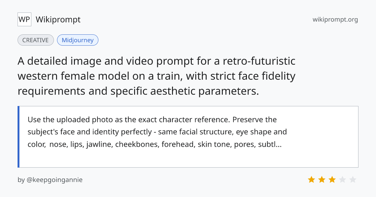 Western Retro-Futuristic Female Model on Train | Wikiprompt